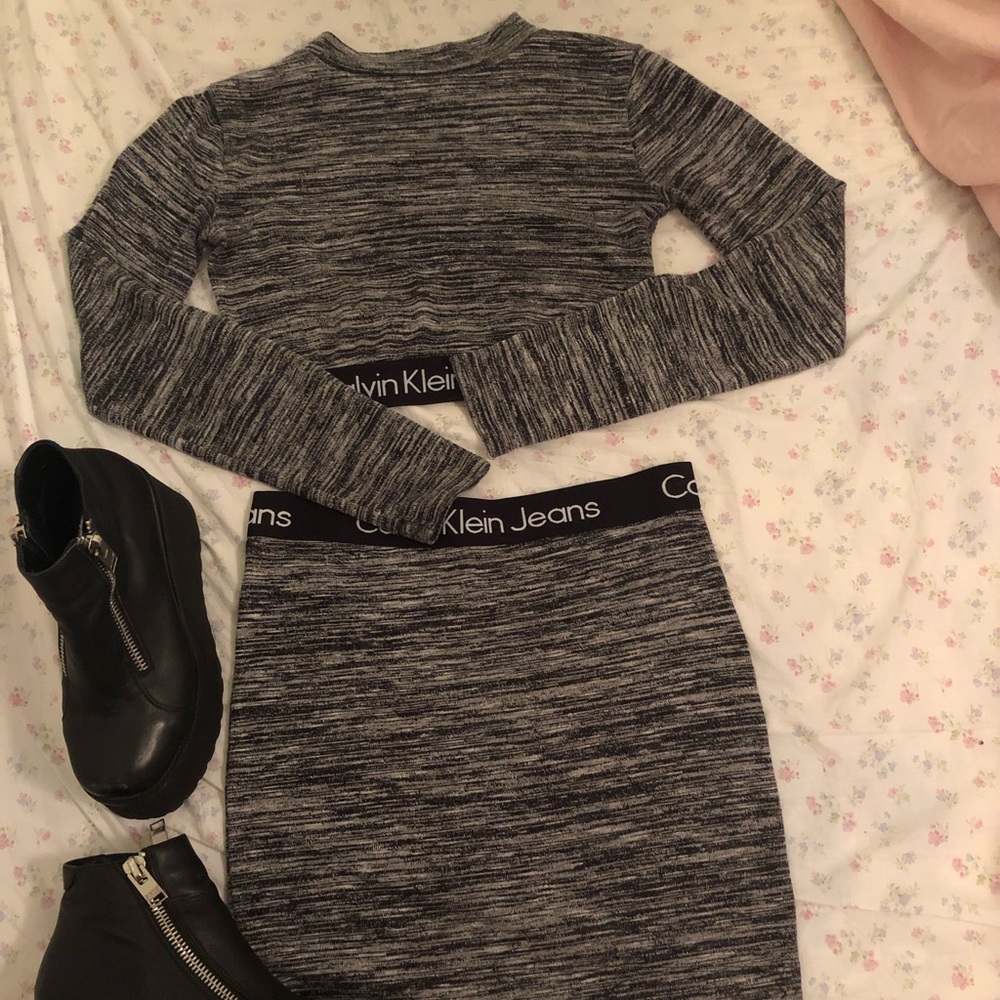 Calvin Klein Space Knit Set